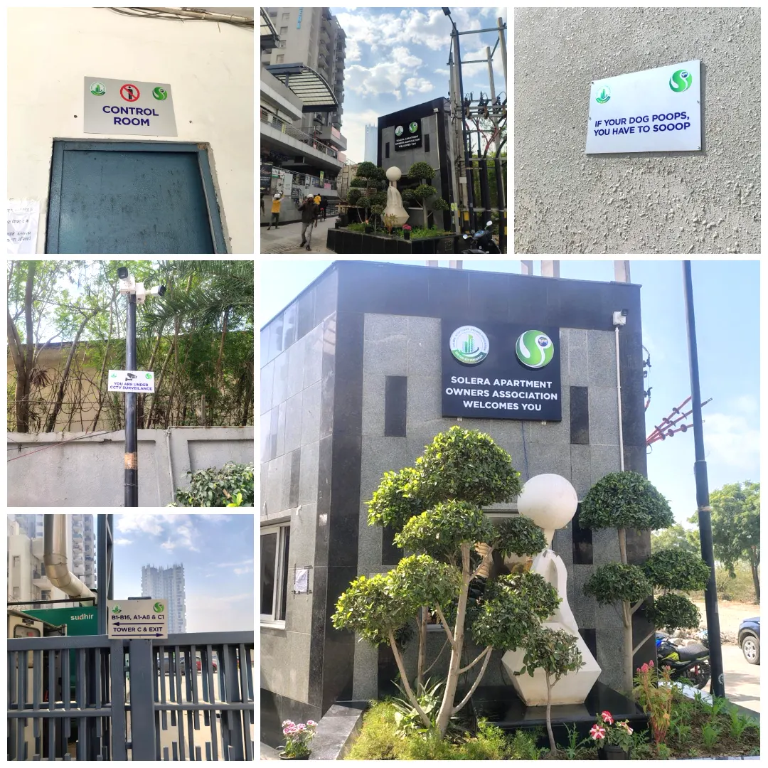 Wayfinding & Directional Signage - 4Pz